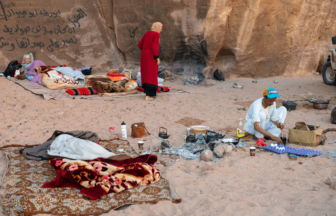 Adventure, jeep tours, ballooning, sleeping under the stars in the Wadi Rum, Jordan