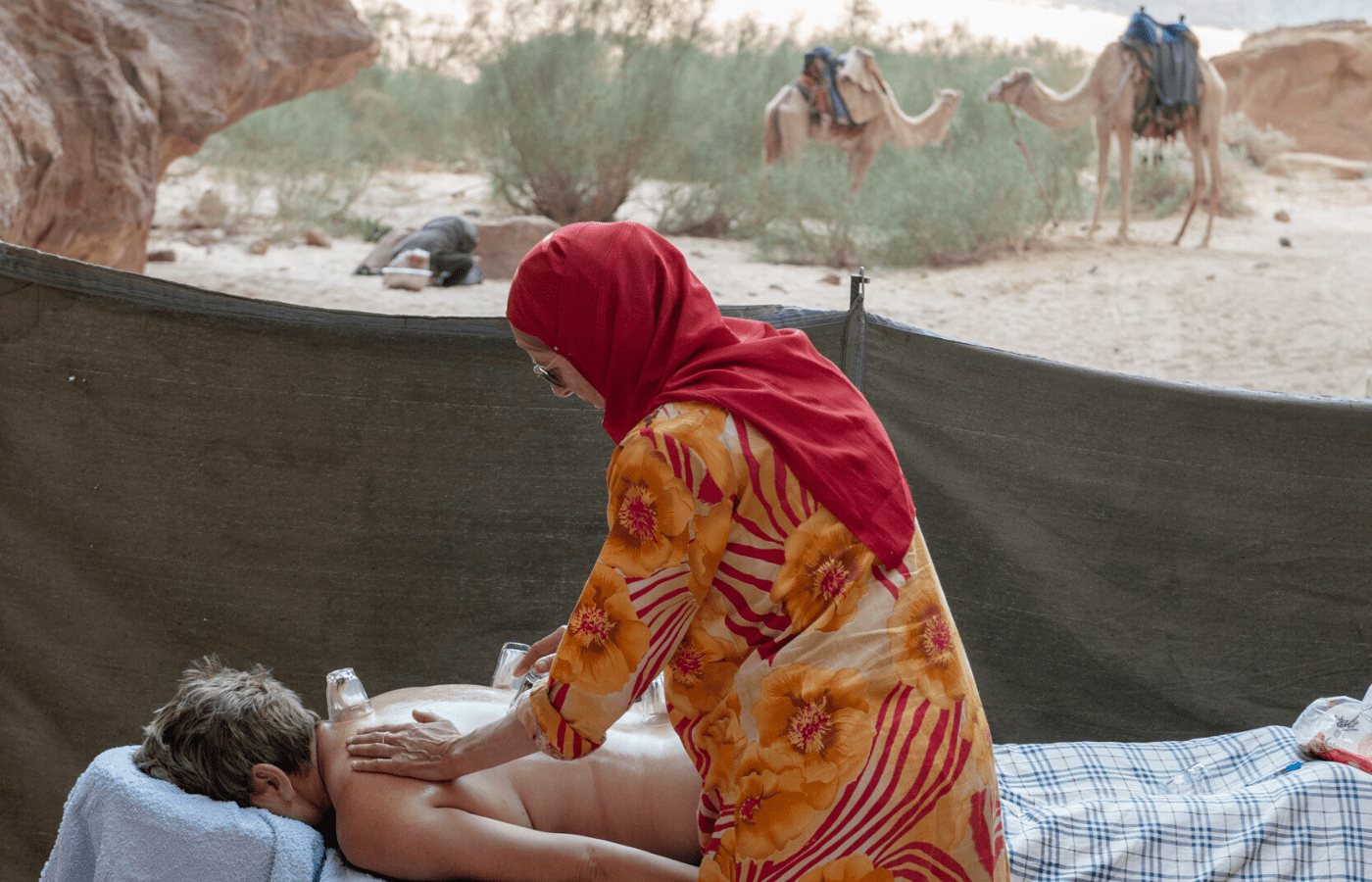 Arabian Therapies in the desert of Wadi Rum, Jordan
