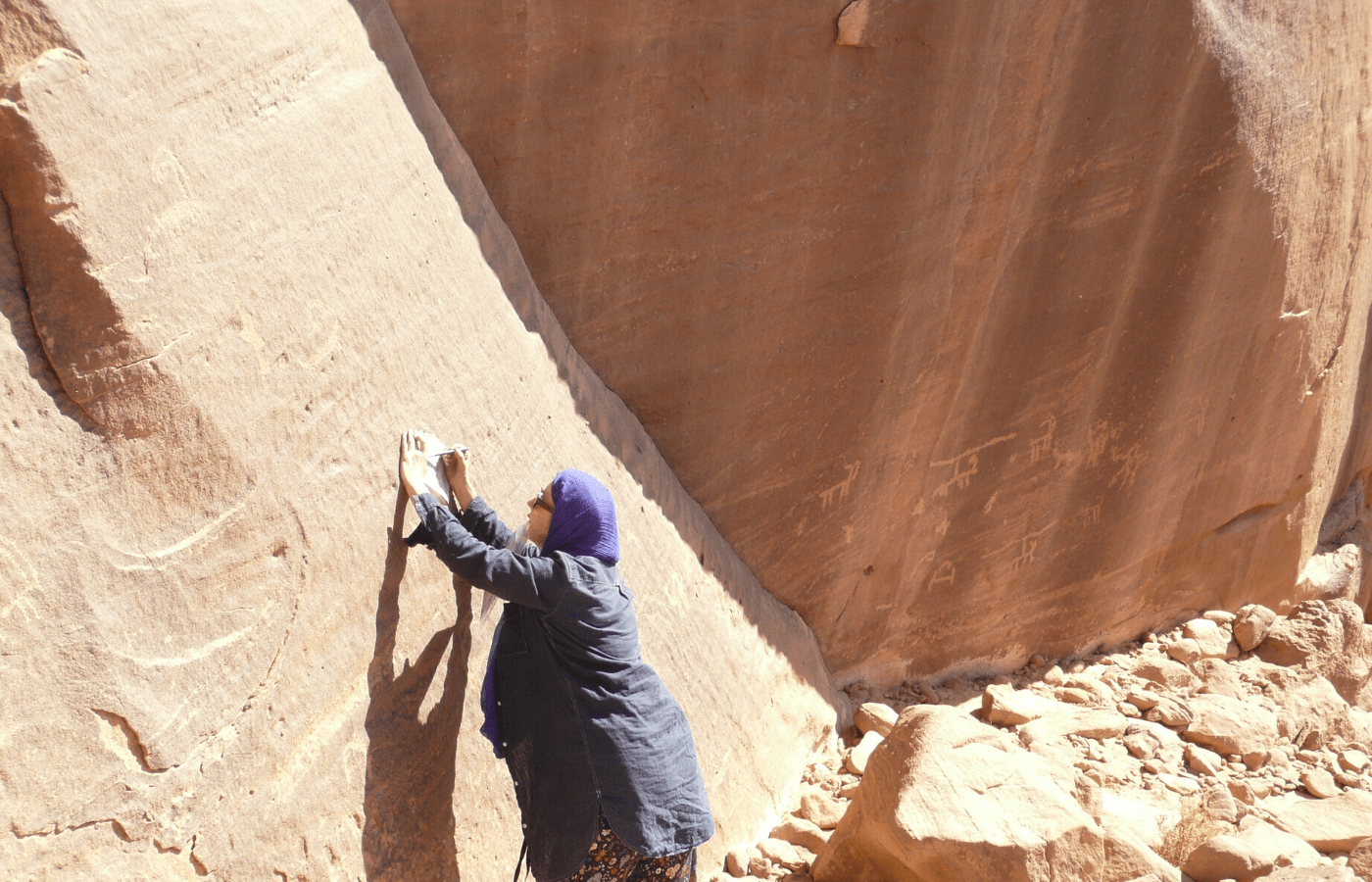 Creatieve reizen in de Wadi Rum in Jordanië