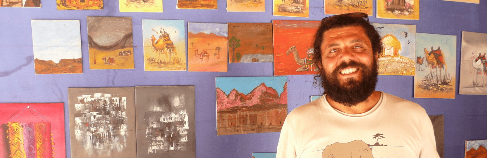 Themareis kunst Jordanië. Jordan Desert Journeys
