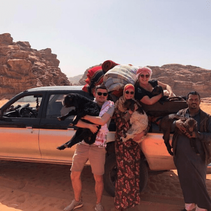 Wadi Rum jeep tour with overnight stay. Jordan Desert Journeys