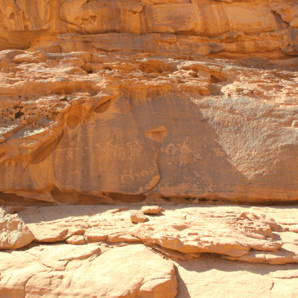 Retreat in seclusion, Jordan desert Journeys