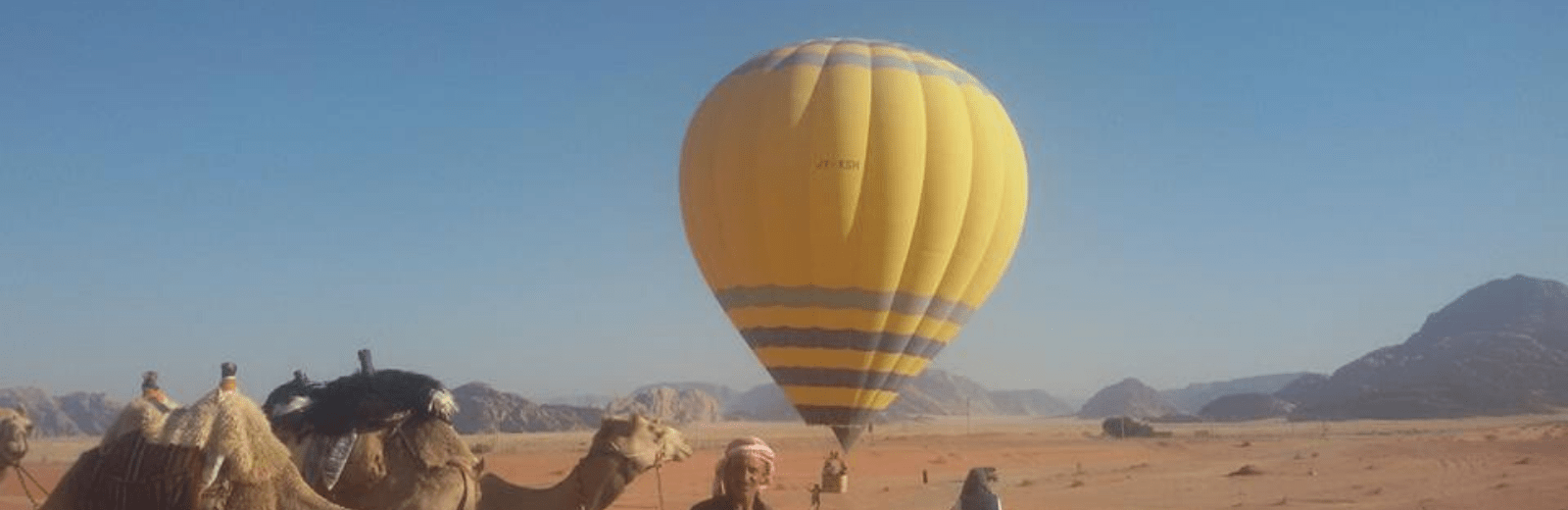 Ballonvaart Wadi Rum. Jordan Desert Journeys