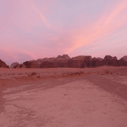 Wellness retreat, in the desert